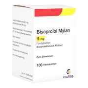 Bisoprolol Mylan 5 mg Filmtabletten 100 St