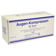 Produktabbildung: Augenkompressen 5,8x7 cm unsteril 50 St