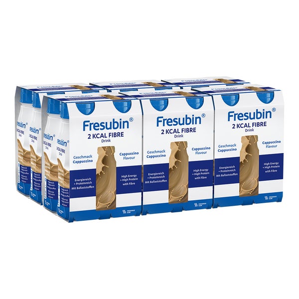 Fresubin 2 kcal Fibre Trinknahrung Cappuccino 24X200 ml