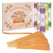 Räucherstäbchen Set 120 Stock Bernstein Moschus Rose Sandelh 1 St