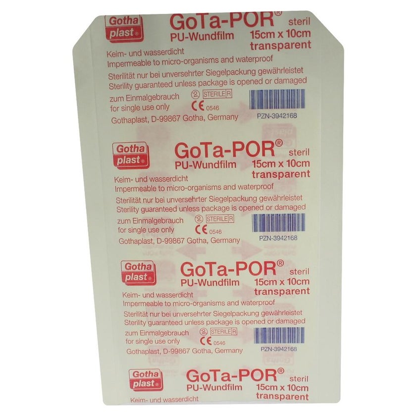 GOTA POR PU Wundfilm 15x10cm steril 1 St