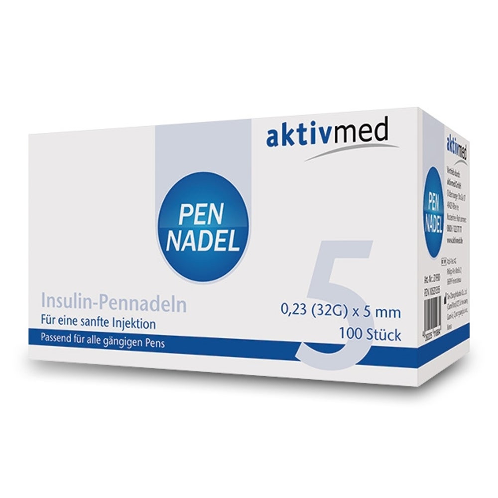 Insulin Pennadeln 0,23 (32G) x 5 mm 100 St