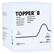 Topper 8 Kompressen 10x10 cm unsteril 100 St