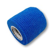 Produktabbildung: LisaCare selbstklebender Verband - Blau - 5cm x 4,5cm 1 St