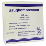Saugkompressen Unsteril 10x20 cm 40 St