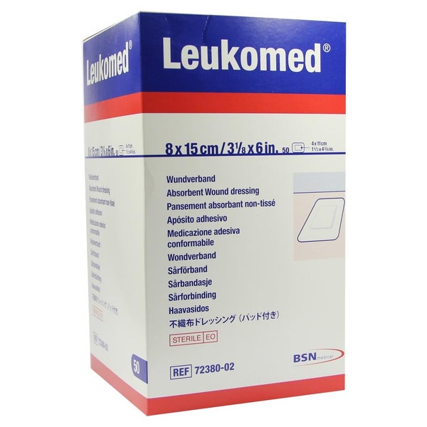 Leukomed Sterile Pflaster 8x15 cm 50 St