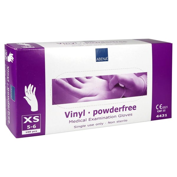 Vinyl Handschuhe Puderfrei x-small 100 St