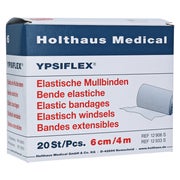 Holthaus Medical YPSIFLEX elastische Mullbinden 20-fädig, lose (20 Stck.) - 4 m x 6 cm 20 St