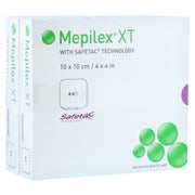 Mepilex XT 10x10 cm Schaumverband 10 St