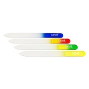 Hartglasfeile farbiger Griff, 14 cm 1 St