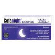 Produktabbildung: Cefanight Schmelz-tabs 60 St