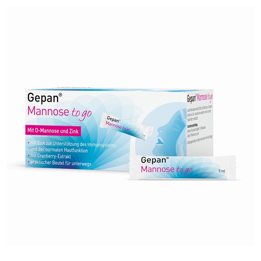 Gepan Mannose to go Lösung zum Einnehmen 14X5 ml