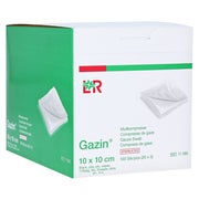 Lohmann & Rauscher Gazin Mullkompressen steril 8- fach 17- fädig 20 x 5 Stück - 10 x 10 cm 20X5 St