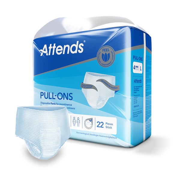 Attends Pull-Ons 4 Large, 100-140 cm Hüftumfang 22 St