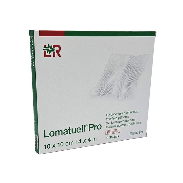 Lomatuell Pro 10x10 Cm Steril 10 St
