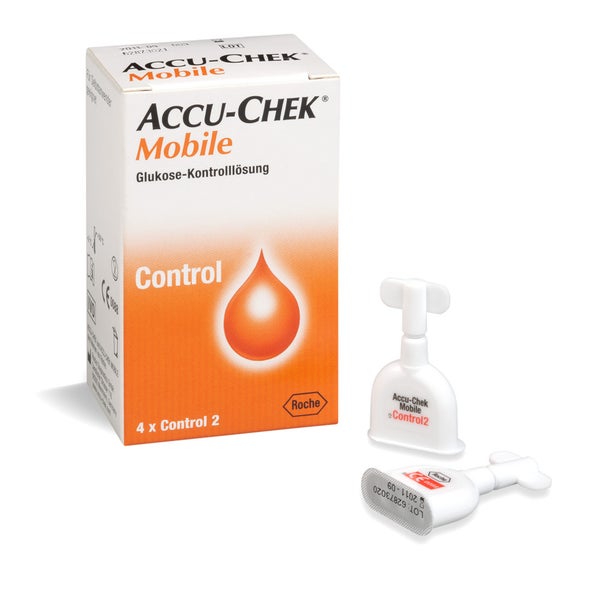 ACCU CHEK Mobile Kontrolllösung 1X4 St