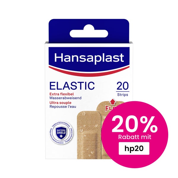 Hansaplast Elastic Pflaster 20 St