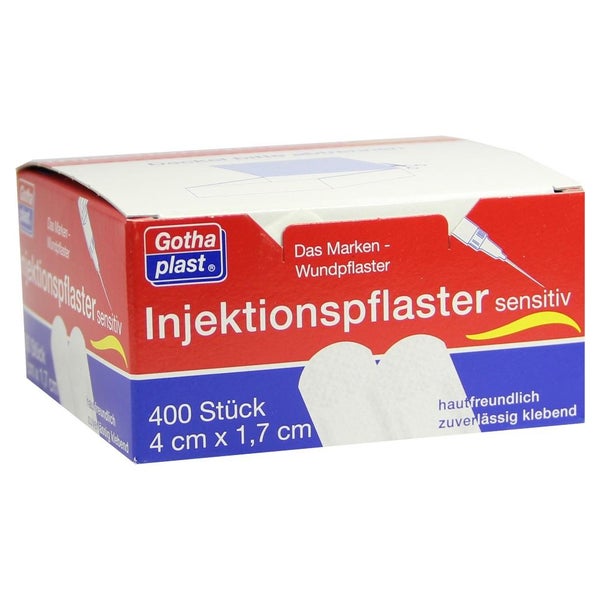 Gothaplast Injektionspflaster sensitiv 1,7x4cm 400 St