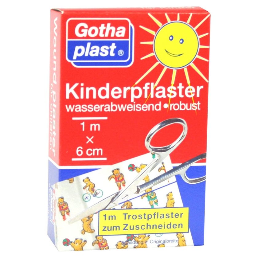 Gothaplast Kinderpflaster 6 cmx1 m 1 St