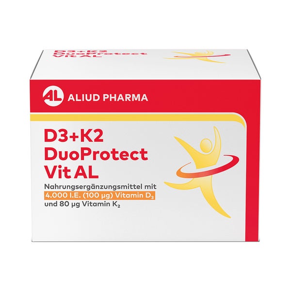D3+k2 Duoprotect Vit Al 4000 I.e./80 Ug Kapseln 90 St
