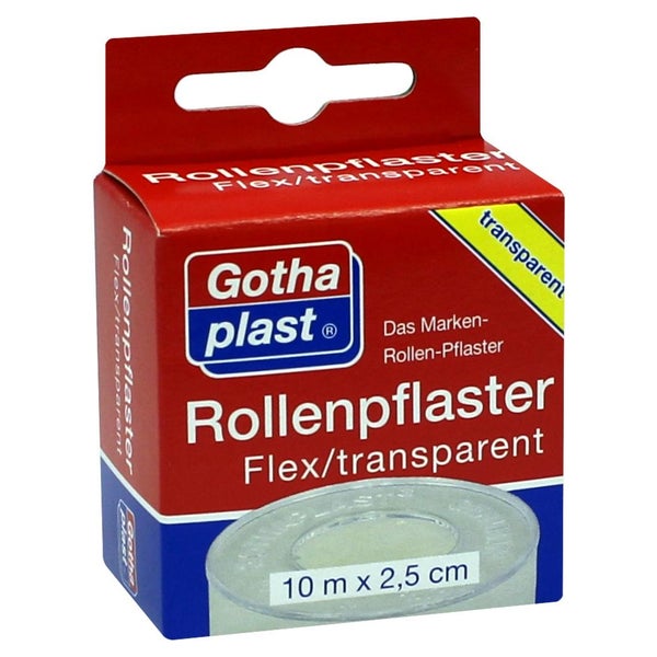 Rollenpflaster Flex 2,5 cmx10 m trp.Euro 1 St