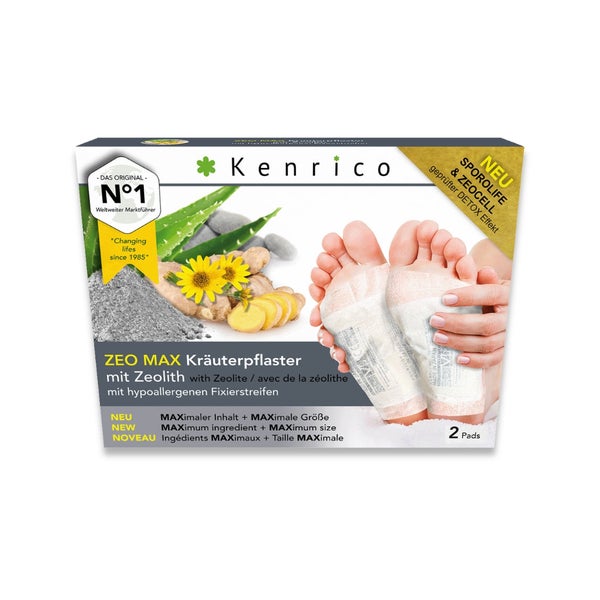 ZEO MAX Kräuterpflaster mit Zeolith 2 St