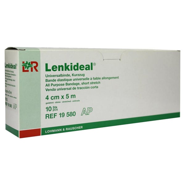 Lenkideal Idealb.4 cmx5 m weiß o.Verband 10 St