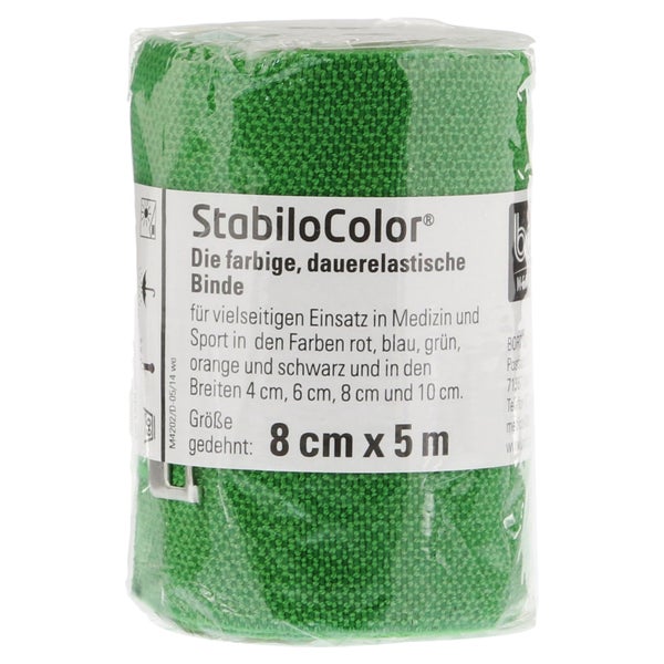 BORT Stabilocolor Binde 8 cm grün 1 St