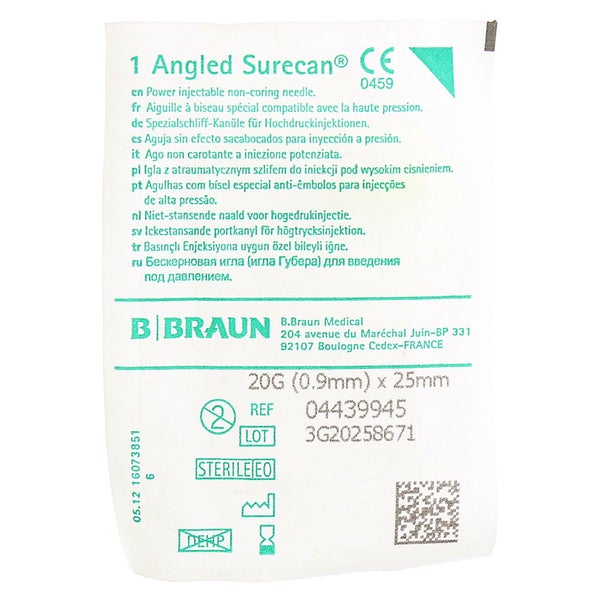 Surecan Portkanüle 20 Gx25 mm abgewinkel 1 St