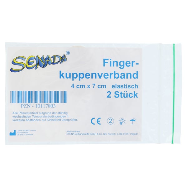 Senada Fingerkuppenverband 4x7 cm 2 St