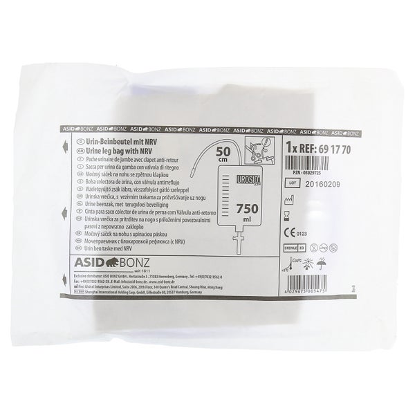 Beinbeutel 750 ml m.Doghouse 50 cm Schl. 1 St