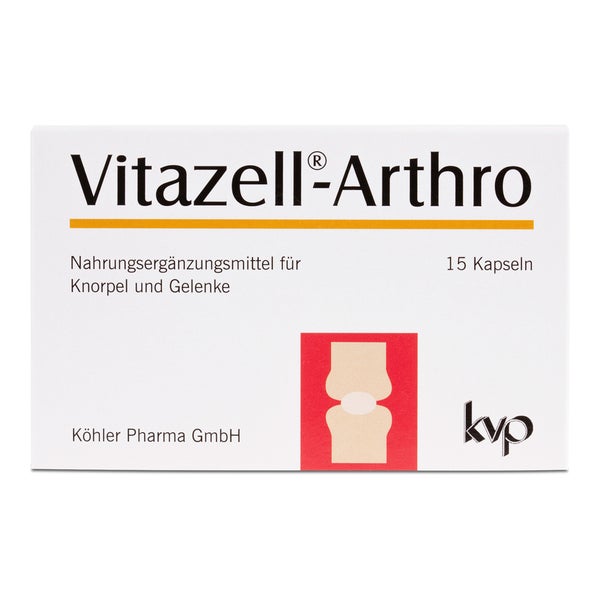 Vitazell-arthro Kapseln 15 St