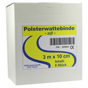 Produktabbildung: Erena Polsterwatte soft 10 cmx3 m 6 St