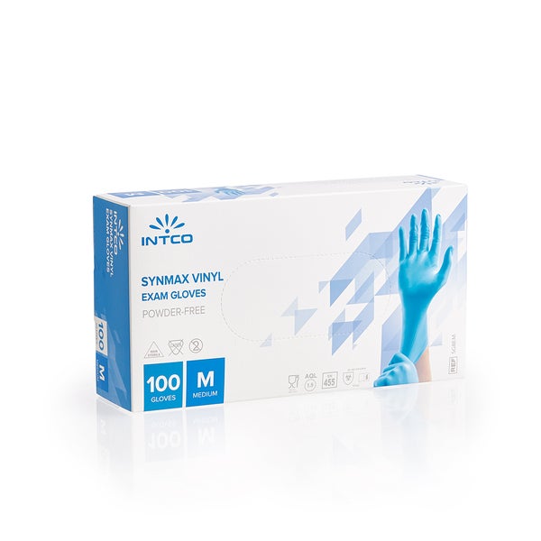 INTCO SYNMAX Handschuhe - blau M 100 St