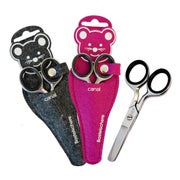 Produktabbildung: Bastelschere für Kinder rostfrei, 10 cm inkl. Filz-Etui "Mau 1 St
