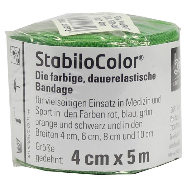 BORT Stabilocolor Binde 4 cm grün 1 St