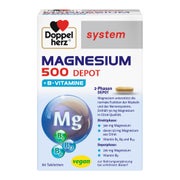 Produktabbildung: Doppelherz Magnesium 500 Depot system Ta 60 St
