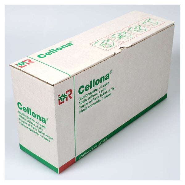 Lohmann Rauscher Cellona Gipslonguette 4 - fach - 15 cm x 20 m 1 St