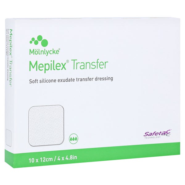 Mepilex Transfer Schaumverband 10x12 cm 5 St