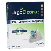 Urgoclean Ag Kompressen 6x6 cm steril 10 St