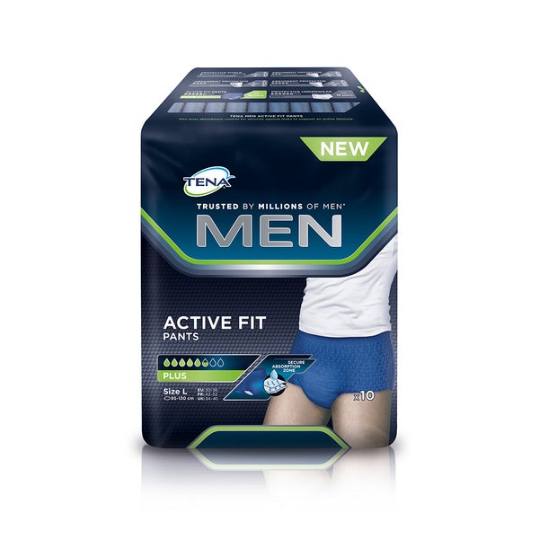 TENA MEN Active Fit Pants Plus L 10 St