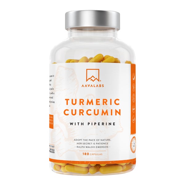 AAVALABS Curcumin + Piperin vegan 180 St