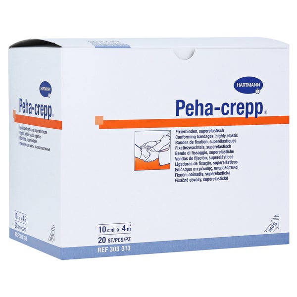 PEHA Crepp Fixierbinde 10 cmx4 m 20 St