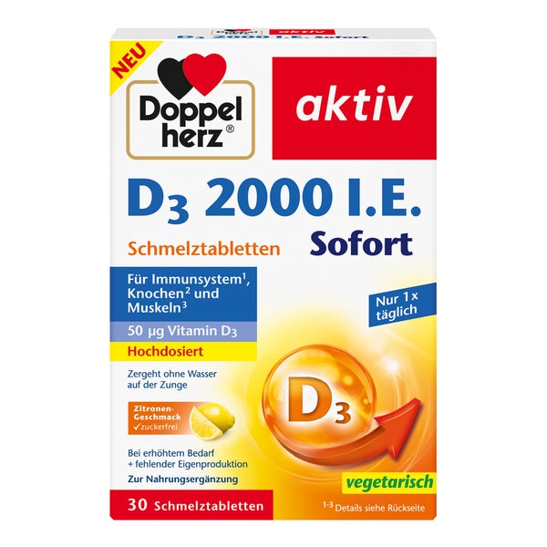 Doppelherz D3 2000 Ie Sofort 30 St