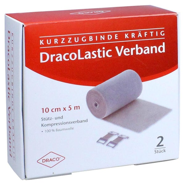 Dracolastic Verband Kräftig 10 cm Doppel 2 St
