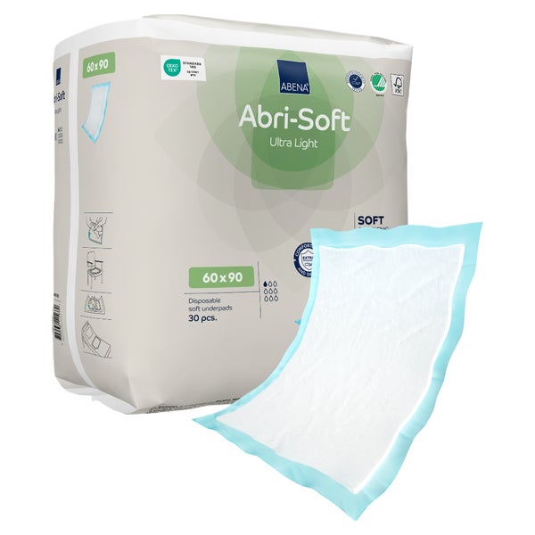 ABRI Soft Ultra Light 60x90 cm Unterlage 4X30 St