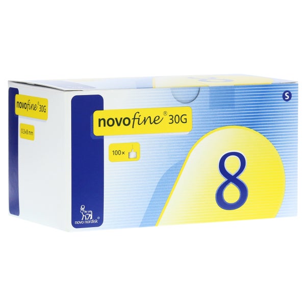 Novofine 8 Kanülen 0,30x8 mm 100 St