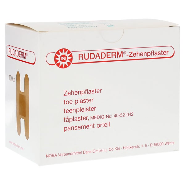 Noba Rudaderm Zehenpflaster 100 St