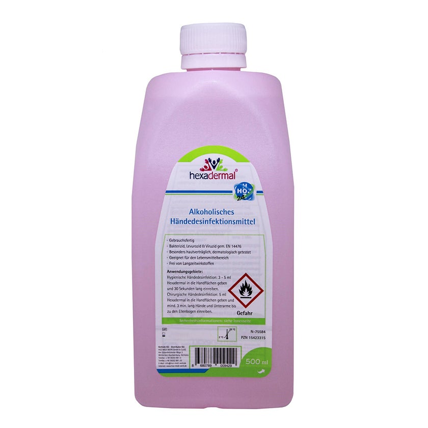 Hexadermal Alkoholische Händedesinfektio 500 ml