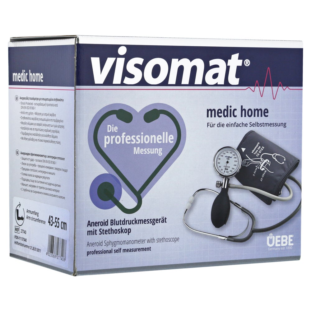 Visomat Medic home XXL 43-55cm Steth.Blu 1 St